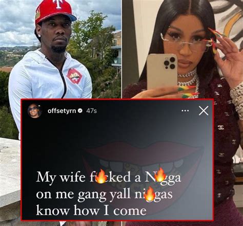 offset and cardi b instagram story|Cardi B Deletes Posts After Bashing Offset amid Divorce